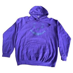Gildan Kool Aid Unisex Medium Hoodie Purple Softstyle Midweight